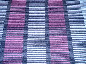 Dust Bunnies Under My Loom: Rep Weave or Ripsmatta Weave Rep Weave Pattern, Warp Faced Weaving Patterns, Speed Weave Loom, Warp Faced Weaving, Reeva Handwoven Rug, Clasped Weft Weaving Patterns, Inkle Loom, Weaving Rug, Weaving Tutorial