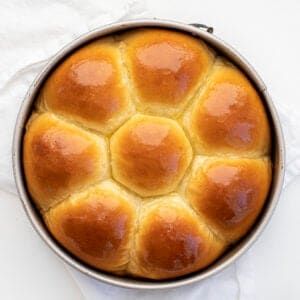 Japanese Milk Bread Rolls - i am baker Milk Bread Rolls, Potato Rolls Recipe, Easy Yeast Rolls, Hokkaido Milk Bread, Japanese Milk Bread, Milk Bread Recipe, Fluffy Dinner Rolls, Bread Rolls Recipe, I Am Baker