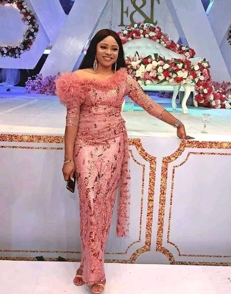 Asoebi Gown Styles, Latest Lace Styles, Aso Ebi Lace Styles, Nigerian Lace Styles Dress, Nigerian Lace Styles, Pin Interest, African Lace Styles, Styles Dress, Lace Gown Styles