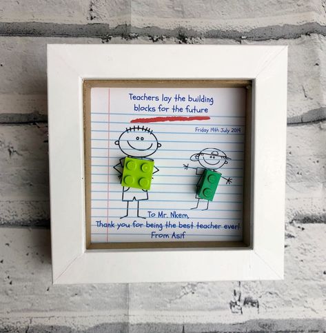 Handmade teacher gifts