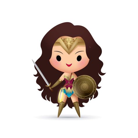 Deadly Women, Jerrod Maruyama, Wonder Woman Design, Wonder Woman Art, Cute Drawing, Hero Girl, Dc Superheroes, Disney Cartoons, Comic Character