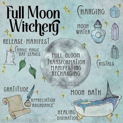 Moon Activities, Lunar Witch, Spells For Beginners, Show Gratitude, Wiccan Magic, Magic Spell Book, Witch Spirituality, Full Moon Ritual, Virgo Moon