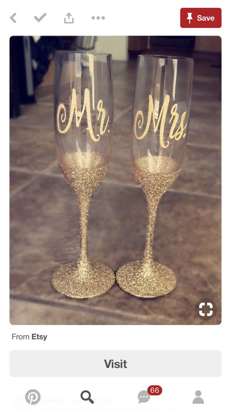 Glitter Wine Glasses, Glitter Champagne, Wedding Wine Glasses, Wedding Champagne Glasses, Decorated Wine Glasses, Wedding Flutes, Glitter Glasses, Wedding Champagne, Champagne Flute Set