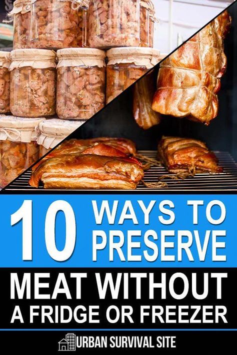 Preserve Meat, Storing Food Long Term, Cured Meat Recipes, Survival Food Storage, Emergency Preparedness Food, Canning Food Preservation, Emergency Food Storage, Canned Food Storage, Long Term Food Storage