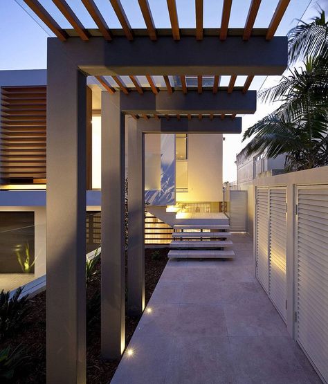 Modern Pergola Designs, Blitz Design, Terrasse Design, Patio Pergola, Modern Entrance, Modern Pergola, Pergola Design, Entrance Design, Have Inspiration