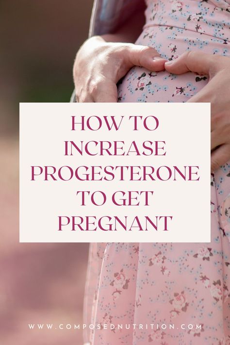 Learn how you can increase progesterone naturally when you are trying to conceive. You produce progesterone after ovulation and it is important when you are looking to get pregnant or have a symptom-free period. Learn more fertility boosting tips at composednutrition.com. Ttc Vitamins For Women, Increasing Progesterone Naturally, Lower Prolactin Naturally, Fertility Trying To Conceive Over 35, Fertility Meals Trying To Conceive, Increase Fertility Naturally, Natural Ways To Increase Fertility, Increasing Fertility Naturally, Boost Progesterone Naturally