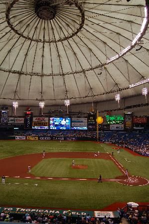 Tropicana Field, Major League Baseball Stadiums, Rays Baseball, Mlb Stadiums, Baseball Park, Sports Stadium, No 26, Tampa Bay Area, St Petersburg Florida