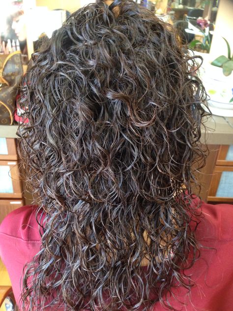 regular cold wave perm Cold Wave Perm, Cold Perm, Digital Perm, Wave Perm, Permanent Waves, Getting A Perm, Air Dry Hair, Types Of Curls, Permed Hairstyles