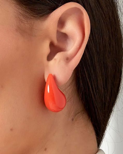 Drops Orange Earrings 🧡 #nuovegr #earrings #orange #jewelry #potd #greekfashion #onlineshopping Orange Jewelry, Orange Earrings, Greek Fashion, Jewellery Collection, Handmade Earrings, Orange, On Instagram, Quick Saves, Instagram