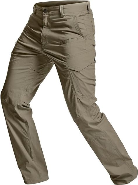 Amazon.com : CQR Men's Quick Dry Tactical Pants, Water Resistant Outdoor Pants, Lightweight Stretch Cargo/Straight Work Hiking Pants, Shenandoah Sage, 40W x 32L : Clothing, Shoes & Jewelry 3d Pattern Design, Ripstop Pants, Tactical Pants, Outdoor Pants, Edc Gear, Cycling Workout, Hiking Pants, Sports Activities, Mixing Fabrics