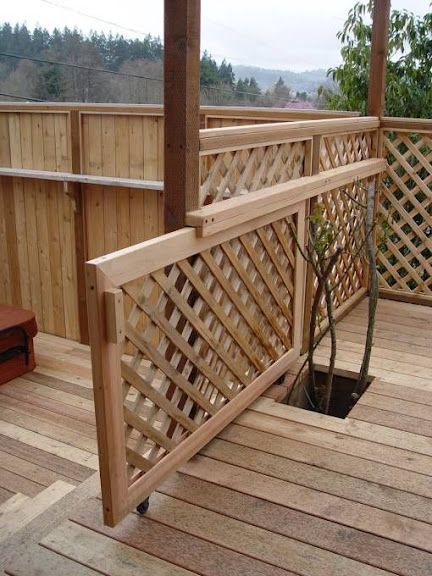 Porch Gate, Deck Gate, Tor Design, Sliding Gate, Cool Deck, Lan Can, Dog Gate, Diy Deck, Backyard Deck