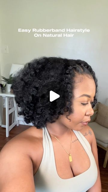 Kinzey Rae on Instagram: "A cute and easy way to spice up your hair! 😍

Saw this rubberband hairstyle on @a.wilkyy and I had to try it! I’m committed to wearing my natural hair out more so I’ve been looking for fun ways to wear it. This might be a new favorite!

This style was super easy to do and can last for up to a week or longer with proper care! 

Products Used:
@ilovethedoux Honey Setting Foam

POLL: Will you be trying this style? 👀

Send this video to a friend who’s looking for inspo for their next hairstyle!

Save & follow me for more hairstyle ideas & easy to follow tutorials! DM me a hairstyle you’d like to see me try! 💕

#rubberbandhairstyles #naturalhairstyles #protectivestyles #naturalhair #naturalhairinspo #naturalhairinfluencer #neworleansinfluencer #dallasinfluencer" Rubberband Hairstyles Natural Hair, Rubberband Hairstyle, Rubber Band Hairstyles Natural Hair, Rubber Band Hairstyles, Hairstyle Ideas Easy, A Hairstyle, Protective Hairstyles For Natural Hair, See Me, Protective Styles