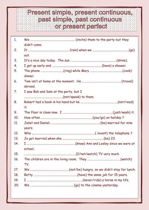 Different Tenses Worksheet, Mix Grammar Worksheet, Grammar Tenses Worksheets, Mix Tenses Worksheet, All Tenses Worksheet, Grammar Test Worksheets, Tenses Worksheet, Grammar Exercise, Grammar Work