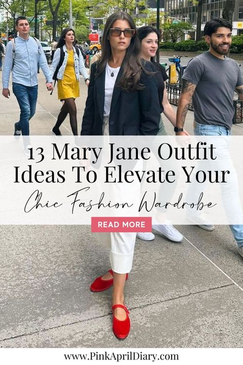 Elevate your casual chic wardrobe with my latest chic fashion style blog with 13 casual Mary Jane outfits! From casual weekend outfits for women to Mary Jane office outfits, these Mary Jane outfit ideas showcase the versatility and sophistication of Mary Jane shoes. Whether you're running errands or meeting friends for brunch, these ensembles will ensure you stand out with effortless elegance. Click the link to read more today! Casual Weekend Outfits For Women, Mary Jane Outfit Ideas, Weekend Outfits For Women, Outfits With Mary Janes, Jane Outfits, Mary Jane Outfit, Mary Janes Outfit, Mary Jane Shoes Outfit, Chic Fashion Style