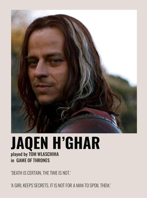 Tom Wlaschiha Game Of Thrones, Game Of Thrones Jaqen H'ghar, Jaqen H'ghar Art, Game Of Thrones Mbti, Game Of Thrones Cards, Jaqen H Ghar, Fire Poster, Films Posters, Sarah Maas