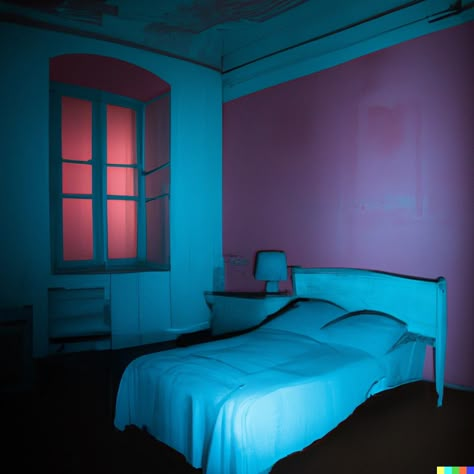 Bedroom Liminal Space, Creepy Bedroom Aesthetic, Dreamcore Bedroom, Liminal Space Bedroom, Liminal Bedroom, Creepy Interior, Weirdcore Bedroom, Creepy Bedroom, Dreamcore Room