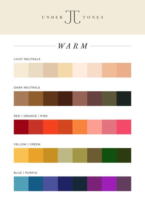 Color Palette Jewelry, Warm Skin Tone Colors, Dark Autumn Color Palette, Neutral Tones Fashion, Color Palette Spring, Palette Spring, Autumn Color Palette Fashion, Warm Tone Colors, Soft Autumn Palette