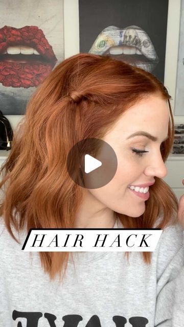 52K views · 3.1K likes | KATIE ENOS | makeup tips & tricks ✨ on Instagram: "Tag a friend who needs to know about this hack!! ✨ My favorite way to cover up a hair tie!! No Bobby pins needed AND it holds tighter & longer. #winwin #hairstyles #hairreels #hairhacks #redhair #mediumhairstyles #tagafriend #reels #reelsinstagram #hairties #hairtips #hairtutorial #hairtherapy #hairidea" No Tie Hairstyles, Hair Therapy, Hair Ties, Hair Hacks, Hair Tutorial, Bobby Pins, Medium Hair Styles, Red Hair, Makeup Tips