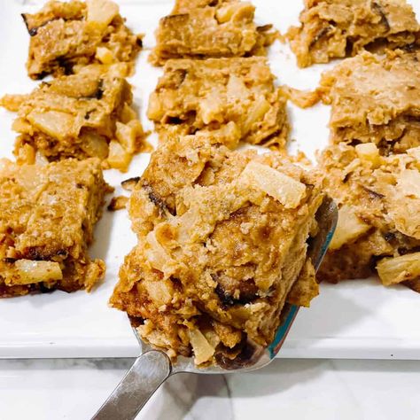 This kosher recipe for the Best Passover Sweet Matzo Kugel is our Passover version of a traditional Shabbat sweet and savory noodle kugel. This dish uses matzo instead of noodles. Quick to assemble and super simple to make. Plus, it's ready to eat in under an hour. This recipe is kosher for Passover, dairy-free, pareve, and nut free. Sweet Noodle Kugel, Creamy Coleslaw Recipe, Coleslaw Recipe Easy, Kosher For Passover, Jewish Foods, Matzo Meal, Homemade Coleslaw, Creamy Coleslaw, Holiday Party Foods