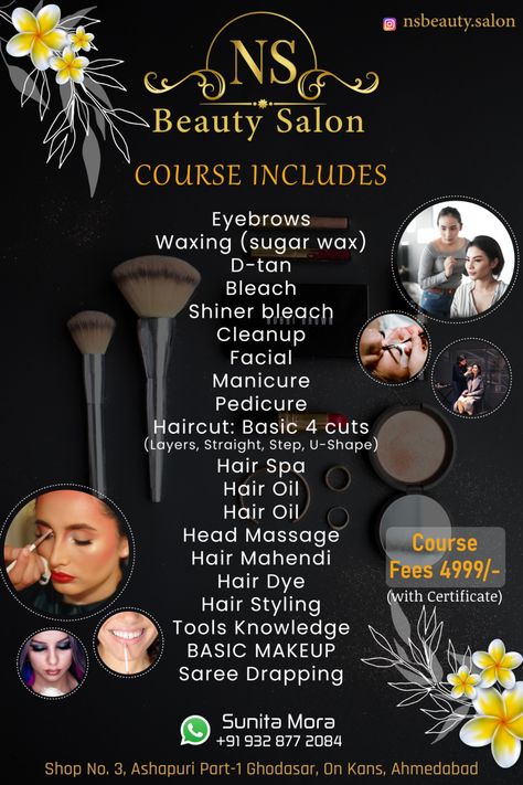 #salon #beauty #hair #makeup #haircut #india #fashion #spa #hairstyle #beautysalon #hairstylist #hairstyles #haircolor #nails #hairdresser #haircare #love #beautiful #skincare #mumbai #manicure #hairsalon #makeupartist #instagood #nailart #hairgoals #delhi #pedicure #photography #facial Salon Course Poster, Salon Services Poster, Beauty Salon Poster Design, Salon Template Design, Beauty Parlour Offer Poster, Henna Design Tutorial, Bridal Henna Design, Offer Poster, Hair Salon Pictures