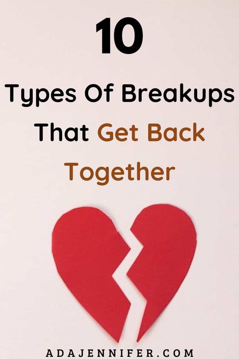 In this article, we'll look deeper into the different types of breakups that get back together and what it takes to reconcile a lost connection! Breakup And Back Together, Break Up And Getting Back Together, Get Back Together Quotes, Reconcile Relationship, Getting Back Together Quotes, Back Together Quotes, Ratajkowski Style, Break Up Quotes, Get Over A Breakup