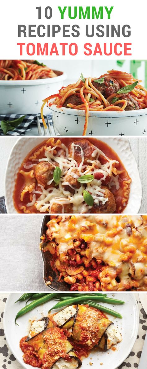 Recipes With Tomato Sauce Healthy, Tomato Puree Recipes Dinners, Tomato Sauce Dinner Ideas, Recipes Using Tomato Puree, Canned Tomato Sauce Uses, Tomatoe Sauce Based Recipes, Recipes With Tomato Sauce Dinners, Recipes Using Passata Sauce, Dishes With Tomato Sauce