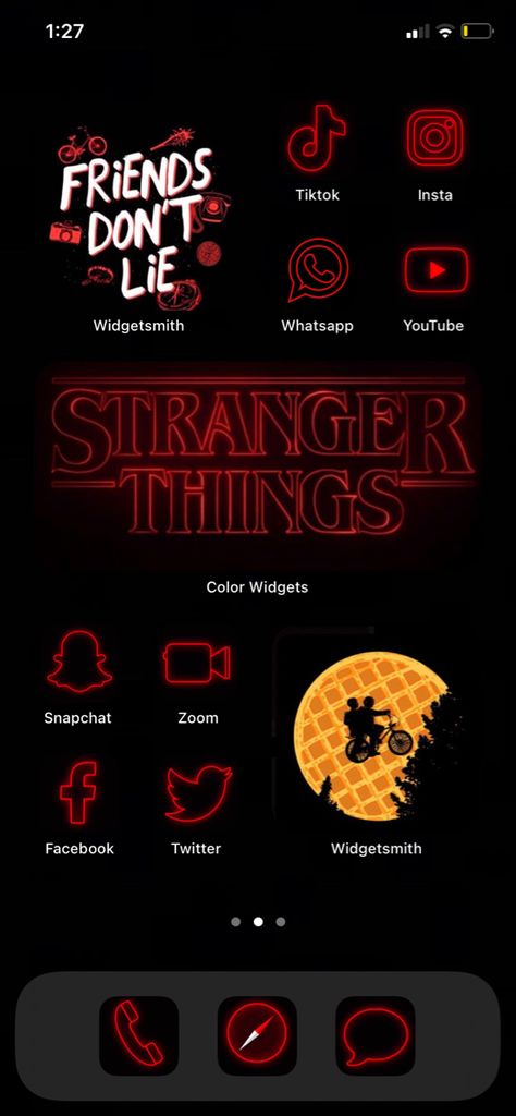 Stranger Things Iphone Theme, Stranger Things Homescreen Wallpaper, Stranger Things Phone Theme, Stranger Things Logo Wallpaper, Stranger Things Widgets, Stranger Things Icons For Apps, Stranger Things Homescreen, Stranger Things App Icons, Stranger Things Wallpaper Iphone