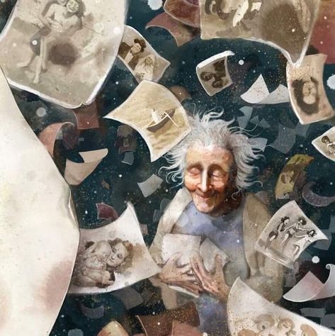 Ako Kresliť, Meaningful Paintings, Art Mignon, Book Illustration Art, William Turner, Meaningful Art, Surrealism Painting, Art Et Illustration, Old Woman