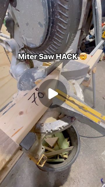 Christoffer Jespersen Construction on Instagram: "Quick miter saw hack, how to cut over 60 degrees #woodworking #woodworker #woodworkingtips #woodworkingskills #carpenter #carpentry #carpentryskills #carpentrytips #carpentrylife #framing #carpenters #diy #tipsandtricks #carpentrytips #construction #constructiontips #constructionlife #constructionsite #reels #shorts #instagram" Carpentry Hacks, Miter Saw Stop Block Diy, How To Use A Miter Box Tips, Carpenter Tricks, Miter Saw Reviews, Trim Carpentry, 60 Degrees, Finish Carpentry, 45-degree Lock Miter Router Bit