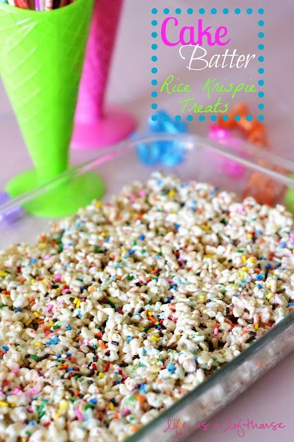 Rice Krispie Treats Cake, Life In The Lofthouse, Krispie Treats Recipe, Krispy Treats, Cereal Treats, Rice Krispy, Rice Crispy Treats, Crispy Treats, Rice Krispie Treats