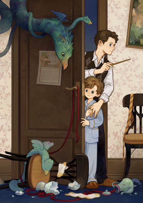 Fantastic Beasts Fanart, Fantasic Beasts, Harry Porter, Hp Harry Potter, Harry Potter Images, Harry Potter Artwork, Harry Potter Drawings, Harry Potter Pictures, Harry Potter Anime