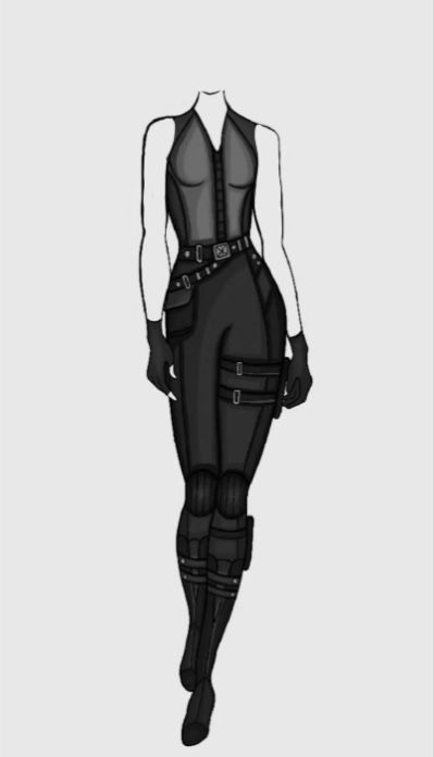 design orginally made by anikka.b (it has been edited) Vigilante Outfit, Superhero Outfits Design, Superhero Costumes Female, Spy Outfit, Spy Girl, Avengers Outfits, Superhero Suits, Villain Costumes, Super Suit