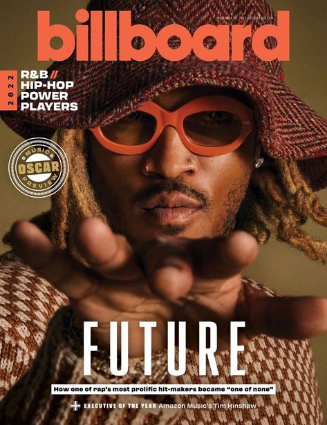 Future Rapper, Future Poster, Billboard Magazine, Sophomore Year, Music Magazines, Hair And Makeup Artist, Hendrix, Good Company, Rappers