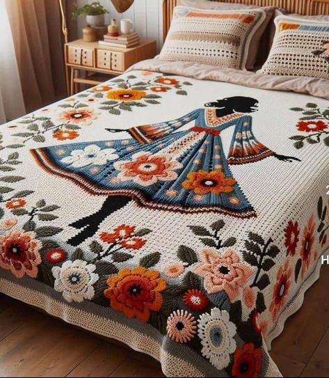 Bedsheets Ideas, Bedsheets Designs, Crochet Bedsheets, Advanced Crochet Stitches, Designer Bed Sheets, Crochet Best, Crochet Pillow Cover, Crochet Blanket Designs, Crochet Throw Blanket