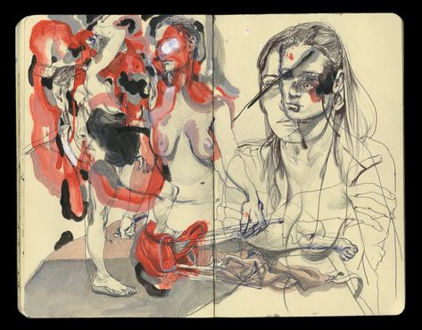 Moleskine Art, Stephanie Brown, James Jean, Artist Sketchbook, Arte Sketchbook, Arte Inspo, Sketchbook Inspiration, Art Journal Inspiration, Art Portfolio