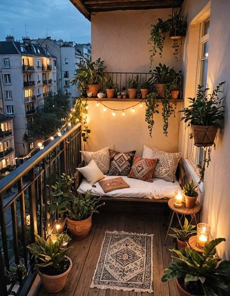 #homedecorideasdiy #homedecor #diydecorideas #diydecor #homedecorideaslivingroom #diyhomedecor #homedecorideas Small Balcony Design Cozy, Small Balcony Decoration, Garden Balcony Ideas Small Spaces, Cozy Balcony Decor, Boho Balcony Ideas Apartment, Small Balcony Decor Cozy, Small Balcony Inspiration, Flat Balcony Ideas, Small Balcony Cozy