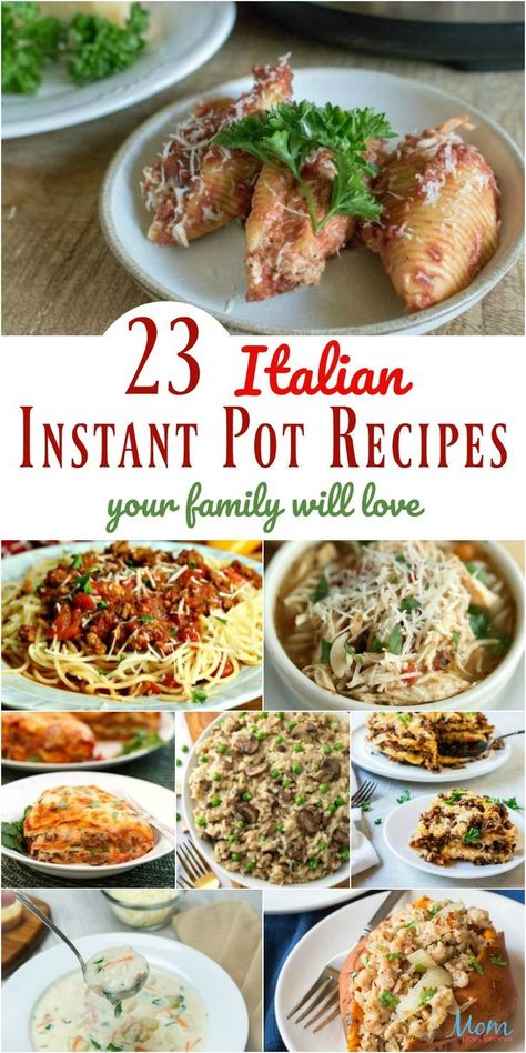 Quick Italian Recipes, Vegetarian Italian Recipes, Instant Pot Italian, Italian Recipes Appetizers, Instant Pot Dinners, Pizza Cheese, Vegetarian Italian, Healthy Italian, Italian Recipes Traditional