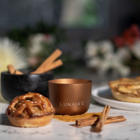 Wrap yourself in the warm, comforting embrace of our Baked Apple Pie scent. 🥧🍂 Melt the stress away as you're transported to a cozy kitchen filled with the aroma of home. #ForeverWithLunaire #BakedApplePie #CandleScents #CandlesOfInstagram Apple Pie Candle, Pie Candles, Freshly Baked Bread, Blue Candle, Minimalist Candles, Baked Apple Pie, Eco Friendly Candles, Cinnamon Brown, Baked Apple