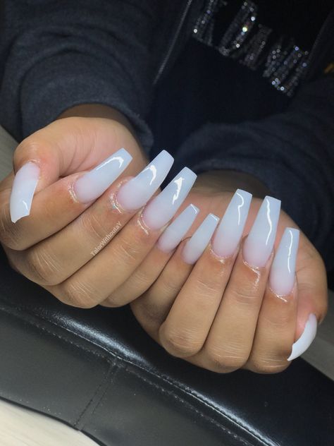 cυтe pιc?... ғollow мe @daтѕнope ғor мore Milky Nails, Nagel Tips, White Acrylic Nails, Thanksgiving Nails, Acrylic Nails Coffin, Square Acrylic Nails, Fire Nails, Coffin Nails Designs, Pretty Acrylic Nails