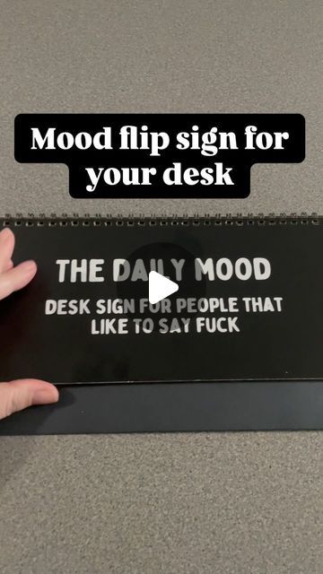 Desk Flip, Desk Signs, Coworker Gifts, Desk Sign, The Desk, Work Memes, A Desk, Gifts For Coworkers, Cross Stitch