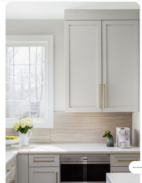 Kitchen Cabinets to 9 foot ceiling Stacked Cabinets, 9 Foot Ceilings, Cabinets To Ceiling, Kitchen Island Storage, Kitchen Island Cabinets, Big Crown, Crown Molding, The Double, Kitchen Room