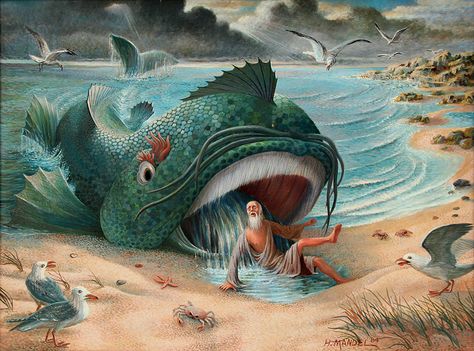 Ink Link, Jonah And The Whale, Saint Matthew, Bible Images, Bible Illustrations, Jesus Photo, Jesus Christ Art, Bible Characters, Bible Pictures