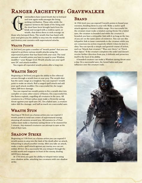 Dnd Homebrew Classes 5e Ranger, Dnd Ranger Archetype, Dnd 5e Homebrew Subclasses Ranger, 5e Homebrew Class Dnd, Ranger Subclass Homebrew, Dnd 5e Ranger Subclasses, Ranger Conclave 5e, Ranger Archetype, Dnd Rogue