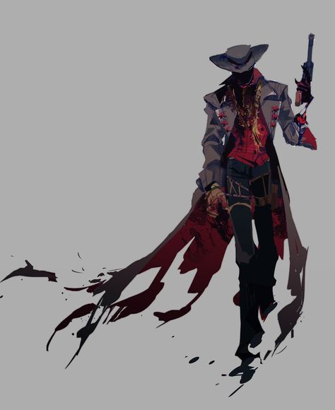 Cowboy Character Design, Cowboy Art, Dnd Art, Fantasy Concept Art, 영감을 주는 캐릭터, Character Design References, Dnd Characters, Character Portraits, Fantasy Character Design