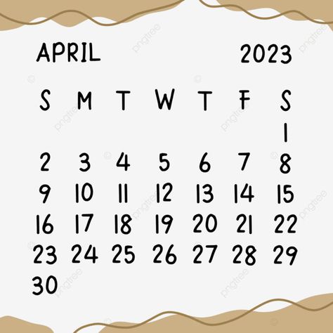 April Calender 2023, Calander 2023 Aesthetic, Calender April 2023, Calendario 2023 Aesthetic, 2023 April Calendar, April Calendar 2023, 2023 Calendar Aesthetic, April Calender, April Month