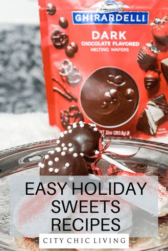 #Ad Want a quick and easy holiday treat that not only looks festive but will wow your guest when they taste? In this post I am sharing two Ghirardelli Melting Wafer recipes from Sam's Club that are sure to be the talk of the party! #BiteBetter Link to blog! Ghirardelli Melting Wafers Recipe, Melting Wafers Recipes, Easy Holiday Sweets, Holiday Sweets Recipes, Candy Melts Recipe, Ghirardelli Recipes, Chocolate Hearts Candy, Chocolate Fondue Recipe, Cupcake Toppings