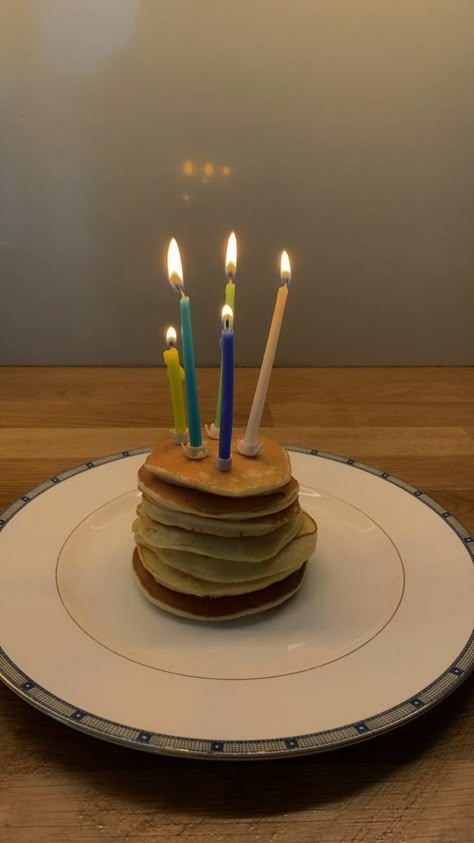 Birthday Pancakes, Aesthetic Birthday, Cake Photography, Simple Birthday Cake, Cute Birthday Cakes, Pretty Cakes, Cute Cakes, Fashion Aesthetic, Pretty Food