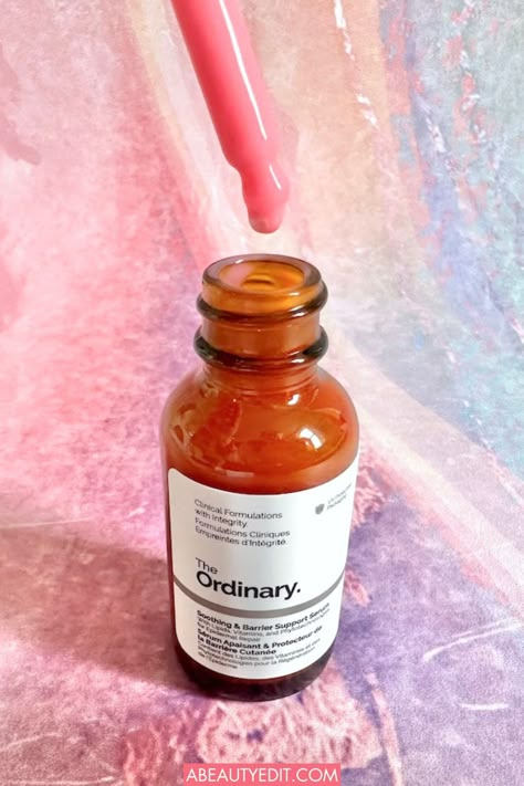 The Ordinary Soothing & Barrier Support Serum Review The Ordinary Barrier Serum, The Ordinary Skincare Pink Serum, The Ordinary Soothing & Barrier Support Serum, Pink Ordinary Serum, Ordinary Pink Serum, The Ordinary Pink Serum, The Ordinary Skincare Guide, Pink Serum, Buble Gum