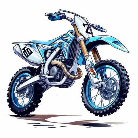 Photo Moto, Image Moto, Moto Cross, Premium Photo, Motocross, Tablet, Blue, Quick Saves