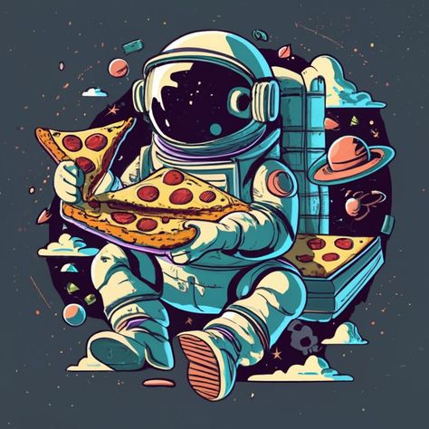 Pizza Planeta, Body Floating, Pizza Funny, Dark Fantasy, Toy Story, Full Body, Floating, Pizza, Funny